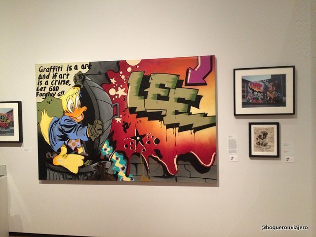 Exposición sobre graffiti en el Museo de la Ciudad de Nueva York