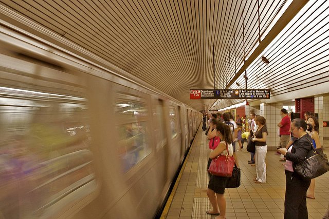 El metro en Nueva York