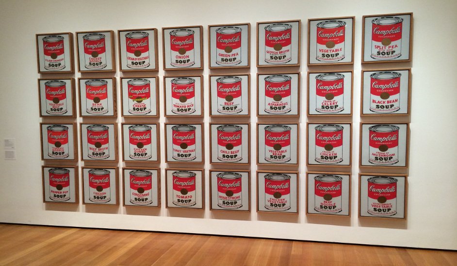 La obra de Andy Warhol en el MoMA