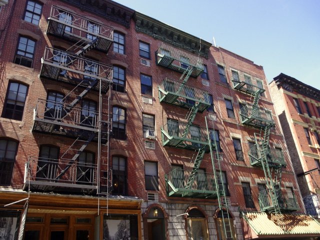 Casas de la Calle Orchard en el Lower East Side