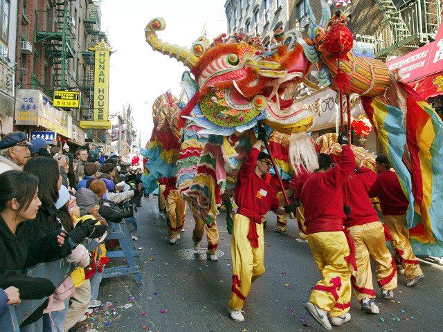 Celebrando Ano Nuevo Chino en Chinatown