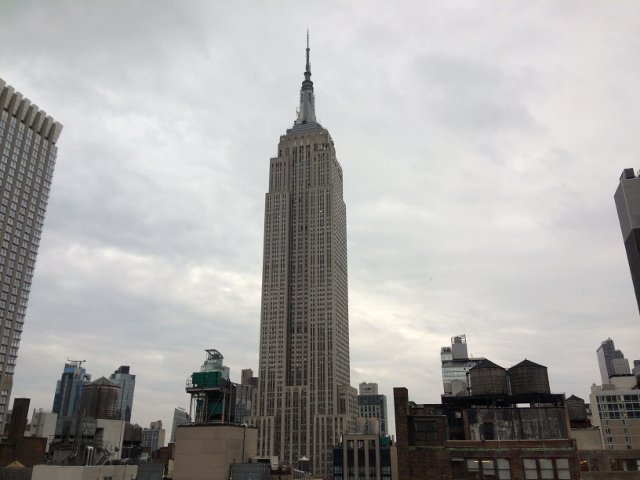 Vistas del Empire State desde la habitación del Hotel Archer Nueva York
