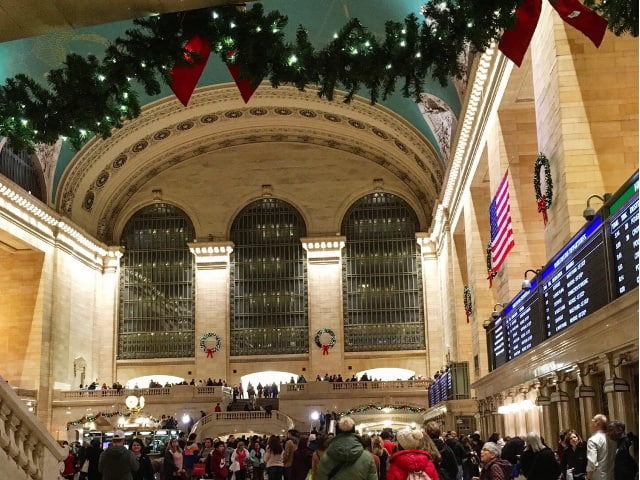 Visitar Grand Central en Navidad