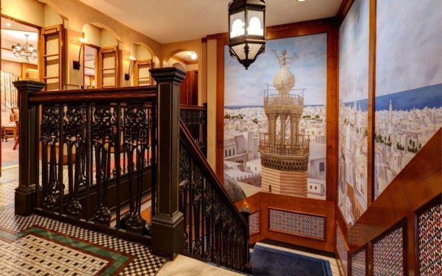 Escaleras del Hotel Casablanca Nueva York