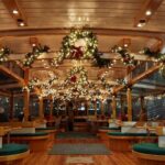 Crucero navideño frente a las luces de Nueva York